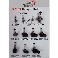 KAIER Super Bright Halogen Bulb/Lamp  (H1, H3, H4, H7, H8, H11, H16, 880, 881, 9006)