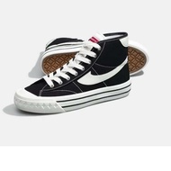 Compass Retrograde Hi Decon Black White Shoes