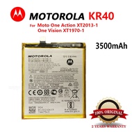 แบตเตอรี่ Motorola Moto One Vision XT1970 Battery Model KR40 3500mAh...