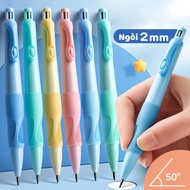 Dolphin pencil practices 2B mechanical pencil 2.0mm helps children hold the pen in the correct posit