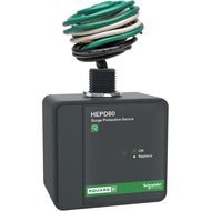 Square D HEPD80 Universal Whole House Surge Protection Device, 1-Phase, 3-Wire for 120/240V, 80kA