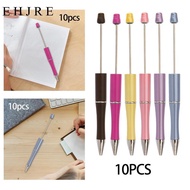 [EHJRE] 10Pcs Beaded Pen DIY Novelty Writing Pen for Office Graduation DIY Pen Kits