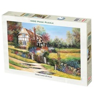Puzzle 1000 pcs scenery - jigsaw puzzle 1000 pcs tomax garden scene with house