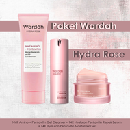 Paket Wardah Hydra Rose 14X Hyaluron + Pentavitin - Memperbaiki Skin Barrier
