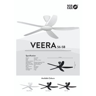 NSB VEERA 5B 56 Inch DC Motor Ceiling Fan  (Brand New June 2020)