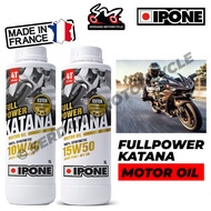 IPONE Full Power Katana Fully Synthetic Motorcycle Engine Oil 10W40 15W50 4-Stroke Engine Oil