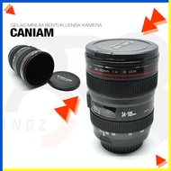 CANIAM EF 24-105mm 400ml Camera Lens-Shaped Drinking Glass
