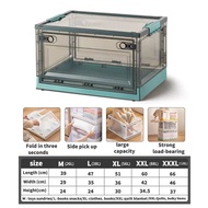 SaveMall LEMARI PAKAIAN PLASTIK STORAGE BOX LIPAT | FOLDING CONTAINER BOX TEMPAT BAJU/MAINAN KOTAK P