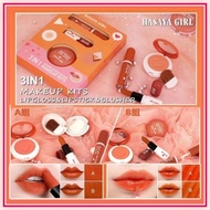 HASAYA GIRL 3IN1 MAKEUP KIT SET AD 2KOD A & B