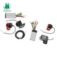 Kesoto 36V Scooter Controller Kit Electric Bike Motor Display Replacement Set for E-bike Modificatio