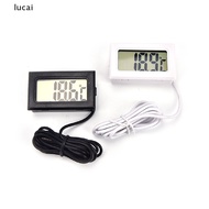 lucai Mini LCD Digital Fridge Freezer Temperature Thermometer Meter Temp Sensor Probe lucai