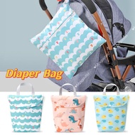 SG Stock Premium Quality Baby Diaper Bag / Multifunctional Nappy Bag Hanging Tote Diaper Storage Bag  Wet Bag