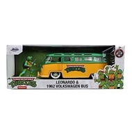 Jada Toys Hollywood Rides – Teenage Mutant Ninja Turtles Leonardo & 1962 Volkswagen Bus 1:24 Diecast