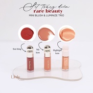 (WITH SEPARATION) RARE BEAUTY SET INCLUDES LIPSTICK, CREAM BLUSH, HIGHLIGHT K