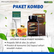 PROSKIN Kapsul Binahong Obat Gatal Kulit Jamur Panu Hapuran Kadas Kurap Eksim Kutu Air Psoriasis Ale