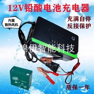 12V Volt 20AH Charger 12V20AH Electric Vehicle Single Battery Charger Lead-Acid Battery Smart Univer