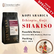 Semekar Coffee - Arabica Coffee Powder Ethiopia Guji Shakiso Fresh Roasted Beans
