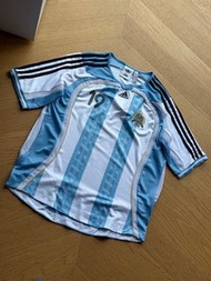 全新adidas originals × KITH x MESSI 三方聯名 阿根廷球迷版復古球衣adidas originals × KITH x MESSI球衣