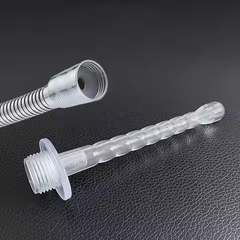 Transparent Silicone Bidet Home Enema Anal Wash Douche Anal Shower Bidet Enema Anal Wash Shower Heal