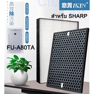 ควรมี ชุดแผ่นฟอกอากาศ IKIN ใช้กับ SHARP HEPA FILTER FZ-A80SFE และ กรองคาร์บอน รุ่น FU-A80TA-W ยี่ห้อ IKIN / IKIN