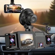 5 Cameras 2K Dash Cam, 360° View WiFi Dashcam Video Recorder 5 Kamera 2K Dashcam, Rakaman Video 360°