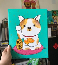 原畫  ∣  招財貓 /開幕送禮超棒