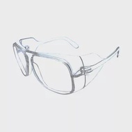 MIT大框護目鏡 防風砂/防曬/包覆性優/機車族/單車族/保護眼睛太陽眼鏡 抗UV 透明色