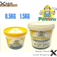 Pentens 0.5KG/1.5KG Putty Filler Putty Filler/Cellulose Wall Filler/Wall Filler/HOLE/HOLE