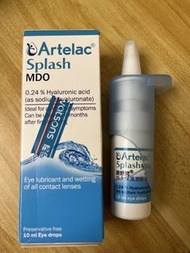 （正版正貨)博士倫Artelac Splash MDO 眼藥水（2027年7月到期）