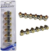 Custom Accessories 98033 Realistic 44 Mag Bullets Emblem 5" for Car Truck Motorcycle Bike