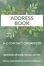 Address & Contact Book: A-Z Contact Organizer: Address, Phone, Email & Notes - Keep All Your Importa