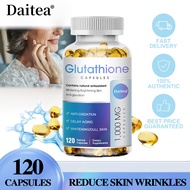 Daitea Glutathione Whitening Capsules, Reduces Dark Spots and Wrinkles, Reduces Pigmentation, Whiten