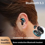 X55 Wireless Earphones 5.0 Earphone Invisible Wireless Travel Sleeping Earbuds Noise Reduction In Ea
