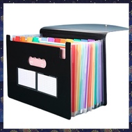(F  Z)1 Piece A4 Expandable File Organizer Standing Accordions Folder PP Life Organizer Binder