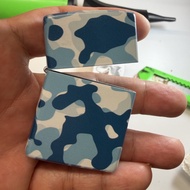 Blue Army Camouflage Zippo Lighter Casing Only