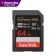 SANDISK Extreme PRO เมมโมรี่การ์ด (64GB) รุ่น SDSDXEP-064G-GN4IN