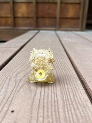 水晶擺飾【吞金獸 鈦晶】招財 正偏財 事業運