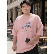 2Y812 [AIYOU] Lelaki Baju T Shirt Men Tshirt   Korean Style Clothes Plus Size Seluar Crop Top 1XL-5X