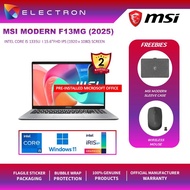 MSI Modern 15 F13MG-428 15.6" FHD Laptop Urban Silver (i5-1334U, 16GB, 512GB SSD, Intel, W11, H&S)