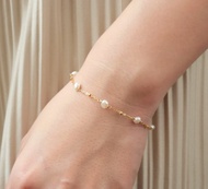 光點 巴洛克珍珠14kgf手鍊