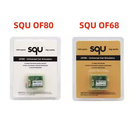 SQU OF68 SQU OF80 Universal Car Emulator Signal Reset Immo Programs Place ESL Diagnostic Seat Occupa