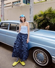 NO pATTERN Parachute Skirt