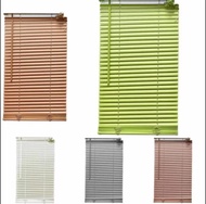Tirai Jendela Tirai Gulung PVC 90X180 CM Venetian Blinds