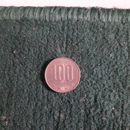uang koin 100 yen jepang tahun 1967
