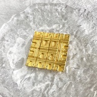 【日本直送 名牌二手包】CELINE 賽琳 胸針 復古金色 凱旋門 vintage 古董 v3ns46