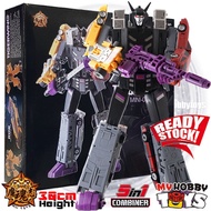 MHZ Toys Transformable Robot - MH-Mini-07 Menasor Menasor 5-in1 Combiner Stunticons Motormaster