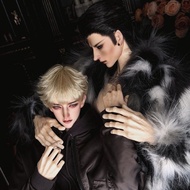 Bjd Doll 3 Points bjd Open Eyes Pharaoh+Half Sleep Hunter Three Points bjd Boy Doll Face Makeup bjd 