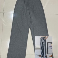 ASOKA Joy Pants 1995 - Loose Pants Trousers - Highwaist (Grey - S)