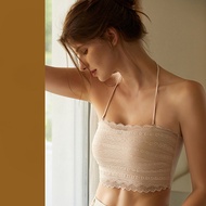 RIKA  Seamless bra  บราเกาะอก ลูกไม้ ไม่มีโครง Tank Top ดีไซน์สวยเกาะแน่นไม่เลื่อนหลุด AA1031 ถอดสาย