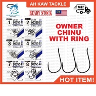Owner Chinu With Eye Fishing Hook (90355) Owner Fishing Hook Owner Fishing Accessories Mata Kail Mat